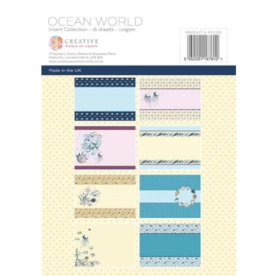 Image of Paper Boutique The Tree Ocean World Insert Collection, Multicoloured, A4