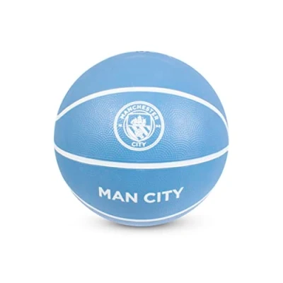 Image of Manchester City FC Size 7 Basketball, Blue