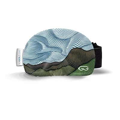 Image of Soggle Artist Earth Ski Goggles Protective Cover Microfibre One Size