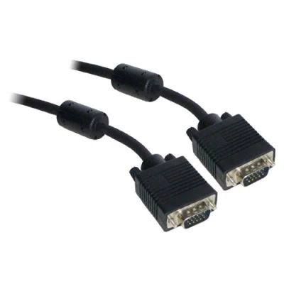 Image of 30M SVGA VGA Monitor Cable Male to (15 Pin Fully Wired) with Ferrite Cores