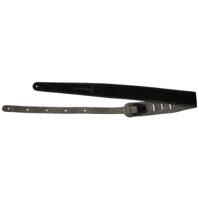 Image of Martin 18A0016 2.5 inch Suede Guitar Strap Black
