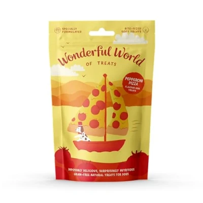 Image of Wonderful World of Treats for Dogs (12 x 50g, Multi Pack (1 each flavour))
