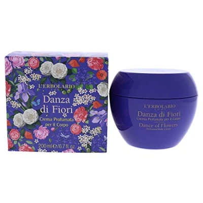 Image of LErbolario Dance Of Flowers Perfumed Body Cream For Women 6.7 oz