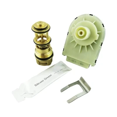 Image of HTS Baxi Potterton Main Boiler Diverter Valve Cartridge + Actuator Motor 7656807 720003100 7216534 248733