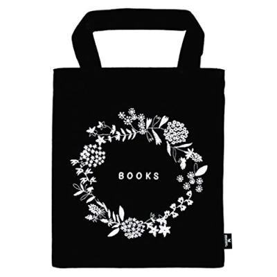 Image of moses. 82698 libri_x Bookbag Flowers Carry Bag 100% Cotton for Book Lovers
