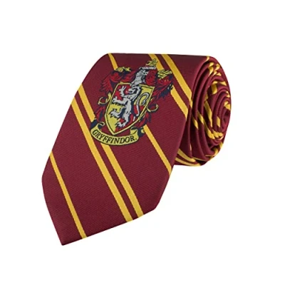 Image of Cinereplicas Harry Potter Adult Gryffindor Woven Necktie Authentic Official