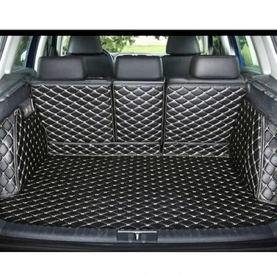 Image of SUGNAYS Car Full Coverage Boot Liner, for Ford Fiesta 2009 2017 Hatchback Waterproof Anti Scratch Slip Protector Pad Cargo Tray Liners Trunk Carpets,A