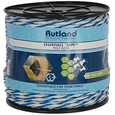 Image of Rutland Essentials Poly Rope (200m),White/Blue