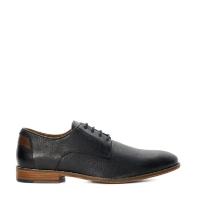 Image of Dune Mens Billiard Gibson Shoes Size UK 11 Block Heel Casual Black