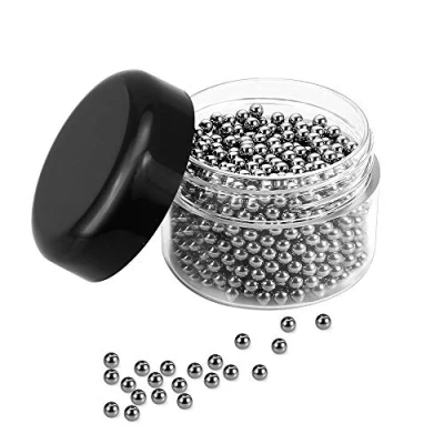 Image of CODIRATO 1000 Pieces Cleaning Beads for Decanter Stainless Steel Balls Wine Bottle Carafe and Other Glassware
