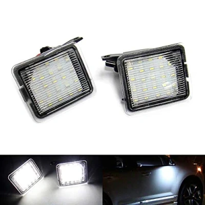 Image of RZG 2x LED Side View Mirror Puddle Light White Canbus For C Max II Focus III Galaxy Kuga Mondeo IV S