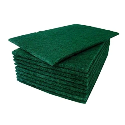 Image of FRESH 365 Heavy Duty Sponge Scourer Pads Pack of 10, Green