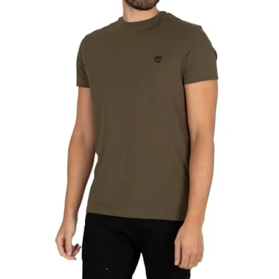 Image of Timberland Dunstan River Jersey CREW Basic Tshirt, Men&#039;s, Size: Small, Grape leaf