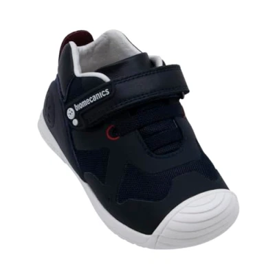 Image of Biomecanics Baby Boys 221003 Low Top Sneakers, Azul Marino, 2 UK Child