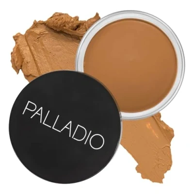 Image of Palladio Cream Bronzer for Face &amp; Skin, Creates a Sun Kissed Glow, Infused with Aloe Cocoa Butter, Buildable Coverage, Vegan Formula, Cruelty Free, Suitable All Skin Types, (Cinnamon Spice)