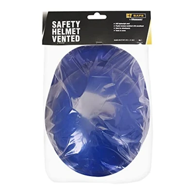 Image of Vented Safety Helmet Blue