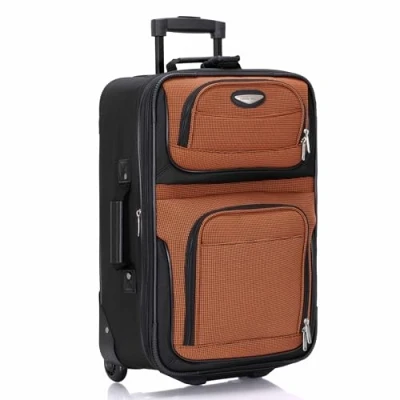 Image of Traveler&#039;s Choice Unisex&#039;s Travel Select Amsterdam Luggage Set, Orange, One size