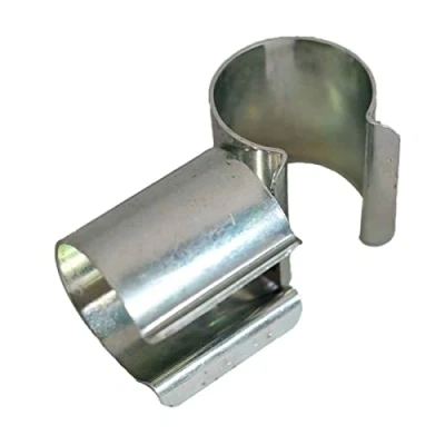 Image of Pack of 20 Galvanised Metal Greenhouse Clips 35 x 30 mm