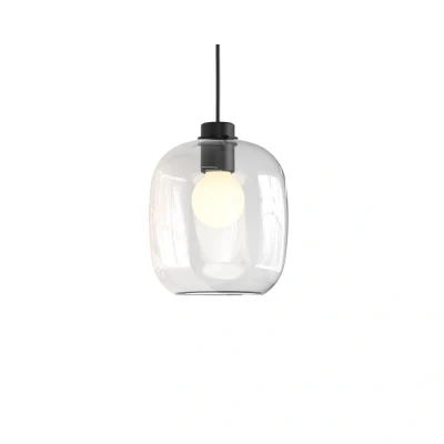 Image of Curve Glass 220 Clear Lamp Shade Astro