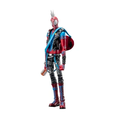 Image of TAMASHII NATIONS Spider Man: Across The Verse Punk, Bandai Spirits S.H.Figuarts Action Figure