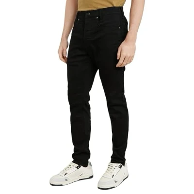 Image of G STAR RAW Men&#039;s D Staq 3D Slim Jeans Jeans, black (pitch D05385 B964 A810), 38W / 30L