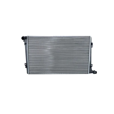 Image of 1K0121251AK, 1K0121251AM, 3C0121253S Engine radiator NRF 53813A Aluminium 650mm 416mm 34mm Mechanically jointed cooling fins VOLKSWAGEN: Golf 5