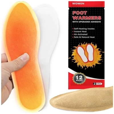 Image of SULPO Heated Soles, 6 Pairs of Heat Insoles for Shoes, Air Activated Insoles, Ready 8 Hours Warm Feet, Foot Warmer Cold Days, Size 40 43