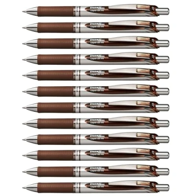 Image of Pentel BL77 EX gel rollerball EnerGel with pressure mechanism, 0.7mm, 1 piece, dries lightning fast, no smudging