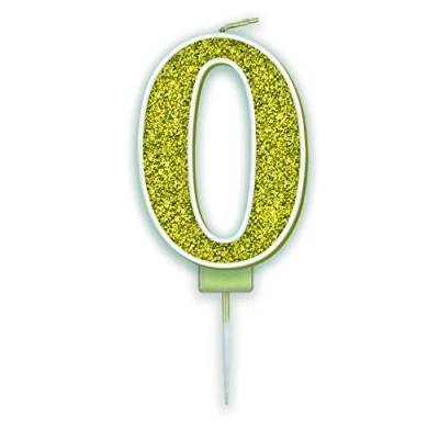 Image of Oaktree Sparkling Fizz No.0 Candle 7.5cm Gold
