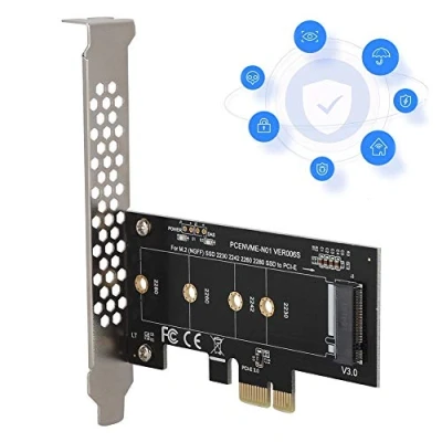 Image of Denash M.2 PCIe PCI E Adapter, to Expansion Card Connector Converter for M2 NGFF NVME Hard Drive,M2 SSD (m Key) 3.0 x 4 Adapter