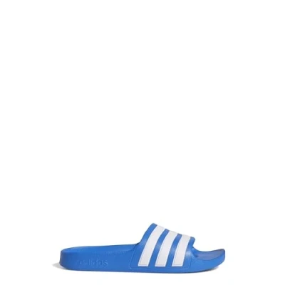 Image of adidas Adilette Aqua K, Unisex Kid&#039;s Gymnastics Shoe, True Blue/Ftwr White/True Blue, 10 UK