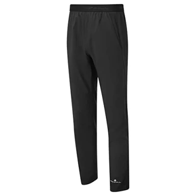 Image of RONHILL Running, Men&#039;s Core Training Pant, Black/Bright White, L