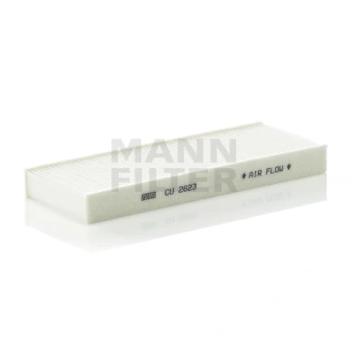 Image of 27274EA000, 27274EB70A, 272774JA0A Pollen Filter MANN CU 2623 Particulate 260mm 100mm 25mm NISSAN: NP300 Navara Pickup