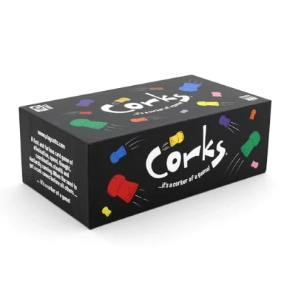 Image of Ginger Fox Corks Family Party Game Easy to Play Fast and Furious of Elimination Fun for Large Groups All Ages