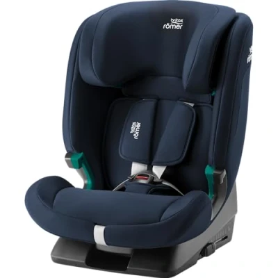 Image of BRITAX RÖMER Convertible car seat EVOLVAFIX, with ISOFIX, for Children from 76 150 cm (i Size), 15 Months 12 Years, Night Blue