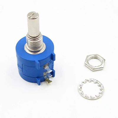 Image of POWERTOOL Potentiometer Pot 3590S 2 103L 10K Ohm Rotary Wirewound Multiturn Adjustable Resistor Linear Lin Liner Taper(Pack of 1)