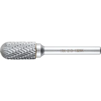 Image of York 12.7X25MM Cylindrical Ball Nosed Carbide Burr Dbl CU