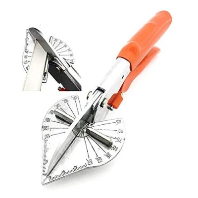 Image of Multi Angle Miter Shear Cutter Hand Tools,45 135 Degree Adjustable Scissors Trim Shears Tools