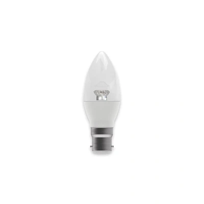 Image of Clear Dimmable LED Candle 2.1W B22 4000K Bell Lighting