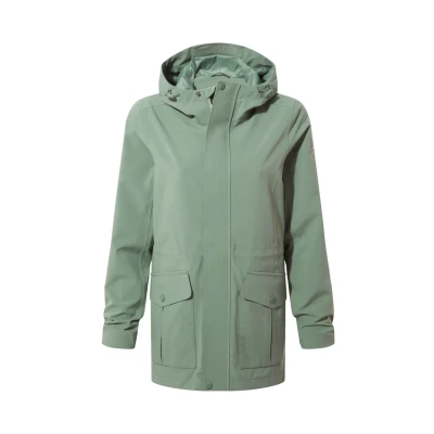 Image of TOG24 Burradon Womens Waterproof Jacket. Waterproof, Windproof And Breathable For Great Performance In The Outdoors. Tough Ripstop Fabric DWR Coating. Make It Part Of Your Wardrobe.
