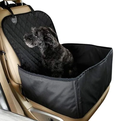 Image of Dog Car Seat,Puppy Seat for Small Seat, Puppy Portable Booster with Clip On Strap, Adjustable Straps Perfect Pets