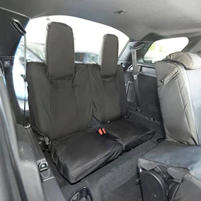 Image of UK Custom Covers Fits Land Rover Discovery Sport (2014 Onwards) 3rd Row Seat Tailored (Black) SC539B