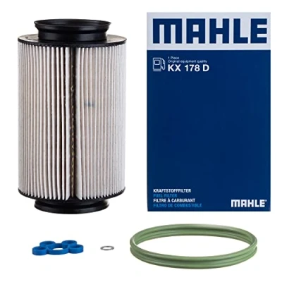 Image of 76657241, KX861DECO Fuel Filter MAHLE ORIGINAL KX 86/1D Insert AUDI: A2
