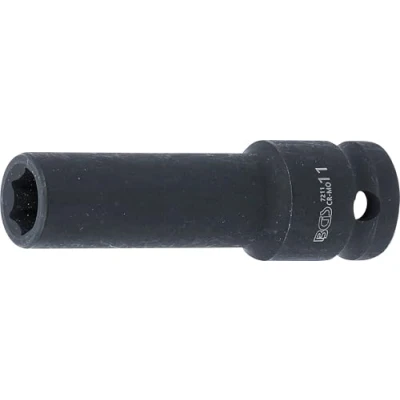Image of BGS 7211 Impact Socket Hexagon, deep 12.5 mm (1/2&quot;) Drive 11