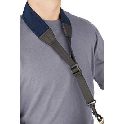 Image of Protec 24&quot; (Tall) Padded Neoprene Saxophone Neck Strap with Plastic Swivel Snap (Blue), Model N305PBX