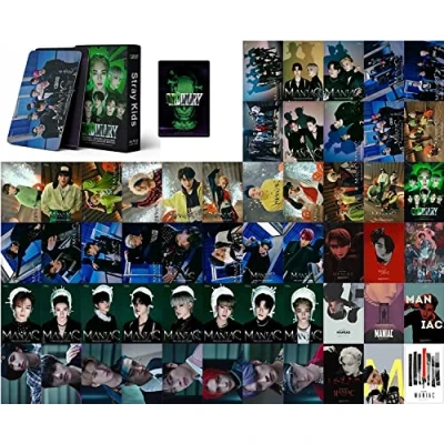 Image of Stray Kids Photocards,Stray Kid Album,Kpop Lomo Cards,Stray Merch,Stray Mini Picture Photo Cards Set 54pcs