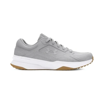 Image of Under Armour UA W Edge Suede Halo Gray/White/Halo Gray 4