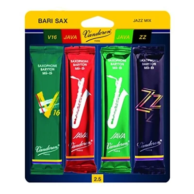 Image of Vandoren SRMIXB25 Jazz Mix Card; Bari Sax Strength 2.5
