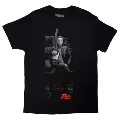Image of Rock Off officially licensed products Bruce Springsteen Tour 24 Wheel T Shirt M Black