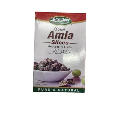 Image of Alamgeer Dried Amla Slices(Gooseberry Slices 100g)